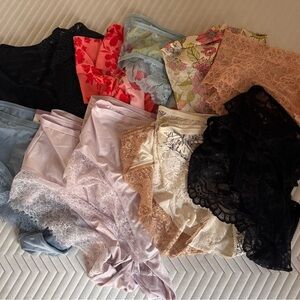Adore Me Victoria’s Secret Soma Womens Lot of 12 Panties Size XL NEW